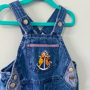 Disney Baby Winnie the Pooh Denim Overall 6-12M